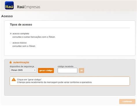 itaú cartão login.